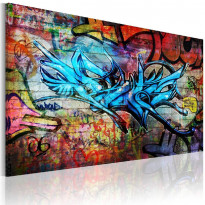 Canvas-taulu Artgeist Anonymous graffiti, eri kokoja