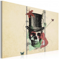 Canvas-taulu Artgeist Gentleman&#039;s skeleton, eri kokoja