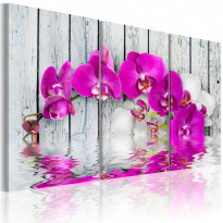 Canvas-taulu Artgeist Harmony: Orchid, 3-osainen, eri kokoja