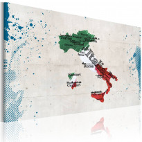 Canvas-taulu Artgeist Italian kartta, eri kokoja