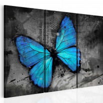 Canvas-taulu Artgeist The study of butterfly, 3-osainen, eri kokoja
