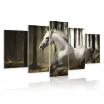 Canvas-taulu Artgeist Horse running, eri kokoja
