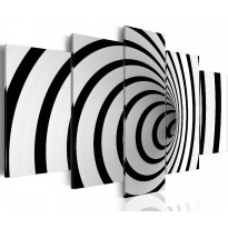 Canvas-taulu Artgeist A black &amp; white hole, eri kokoja