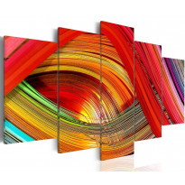 Canvas-taulu Artgeist Colorful strips abstraction, eri kokoja