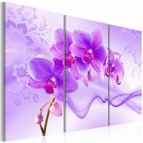 Canvas-taulu Artgeist Ethereal orchid - violet, eri kokoja