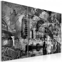 Canvas-taulu Artgeist Central London, 3-osainen, eri kokoja