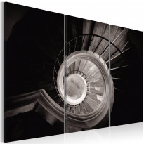 Canvas-taulu Artgeist Down a spiral staircase, eri kokoja