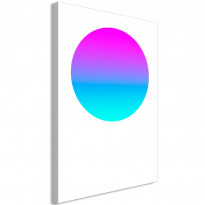 Canvas-taulu Artgeist Colourful Circle, 1-osainen, pystysuuntainen, eri kokoja