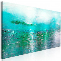 Canvas-taulu Artgeist Turquoise Landscape, 1-osainen, kapea, eri kokoja