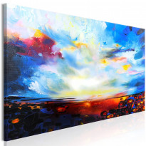 Canvas-taulu Artgeist Colourful Sky, 1-osainen, kapea, eri kokoja