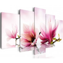 Canvas-taulu Artgeist Magnolias: pink flowers, eri kokoja