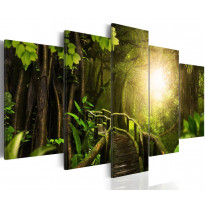 Canvas-taulu Artgeist Magical Jungle, eri kokoja
