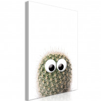 Canvas-taulu Artgeist Cactus With Eyes, 1-osainen, pystysuuntainen, eri kokoja