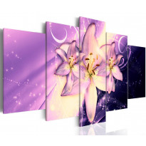 Canvas-taulu Artgeist Purple Galaxy, eri kokoja