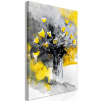 Canvas-taulu Artgeist Bouquet of Colours Yellow, 1-osainen, pystysuuntainen, eri kokoja