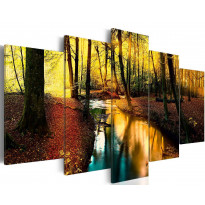Canvas-taulu Artgeist Autumn silence: forest, eri kokoja