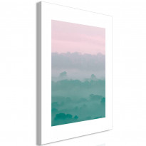 Canvas-taulu Artgeist Foggy Dawn, 1-osainen, pystysuuntainen, eri kokoja