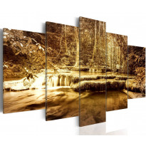 Canvas-taulu Artgeist The bosom of nature - Waterfall, eri kokoja