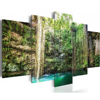 Canvas-taulu Artgeist Waterfall of Trees, eri kokoja