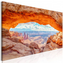 Canvas-taulu Artgeist Canyon in Utah, 1-osainen, kapea, eri kokoja