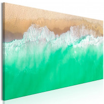 Canvas-taulu Artgeist Coast Green, 1-osainen, kapea, eri kokoja