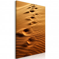 Canvas-taulu Artgeist Traces on the Sand, 1-osainen, pystysuuntainen, eri kokoja