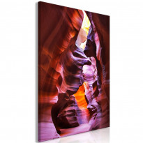 Canvas-taulu Artgeist Antelope Canyon, 1-osainen, pystysuuntainen, eri kokoja