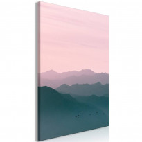 Canvas-taulu Artgeist Mountain At Sunrise, 1-osainen, pystysuuntainen, eri kokoja
