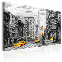 Canvas-taulu Artgeist Walk in New York, eri kokoja