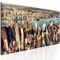 Canvas-taulu Artgeist Panorama of New York, eri kokoja