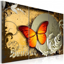 Canvas-taulu Artgeist Flight of a butterfly, eri kokoja