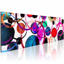 Canvas-taulu Artgeist Colourful Circle, eri kokoja