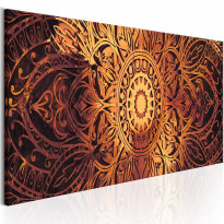 Canvas-taulu Artgeist Amber Mandala, eri kokoja