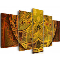 Canvas-taulu Artgeist Mandala: Golden Power, eri kokoja