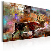 Canvas-taulu Artgeist Colourful Caribou, eri kokoja