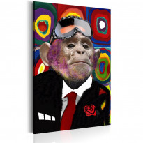 Canvas-taulu Artgeist Mr. Monkey, pystysuuntainen, eri kokoja