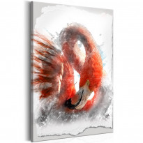 Canvas-taulu Artgeist Red Flamingo, eri kokoja