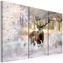 Canvas-taulu Artgeist Deer in the Cold I, eri kokoja