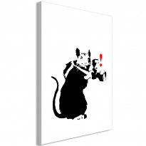 Canvas-taulu Artgeist Rat Photographer, 1-osainen, pystysuuntainen, eri kokoja
