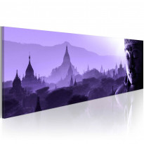 Canvas-taulu Artgeist Purple Zen, eri kokoja