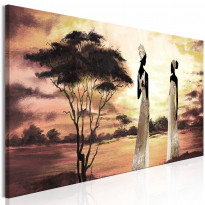 Canvas-taulu Artgeist African Goddesses, 1-osainen, kapea, eri kokoja