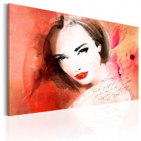 Canvas-taulu Artgeist Crimson Lady, eri kokoja