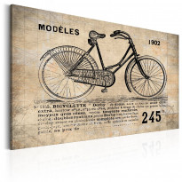 Canvas-taulu Artgeist Bicyclette , eri kokoja