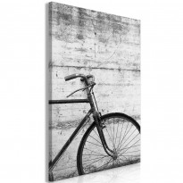 Canvas-taulu Artgeist Bicycle And Concrete, 1-osainen, pystysuuntainen, eri kokoja