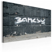 Canvas-taulu Artgeist Banksy Signature , eri kokoja