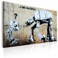 Canvas-taulu Artgeist I Am Your Father by Banksy, eri kokoja