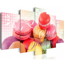 Canvas-taulu Artgeist Sweet macarons, eri kokoja