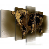 Canvas-taulu Artgeist Brass continents, eri kokoja