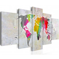 Canvas-taulu Artgeist Illustration of the World, eri kokoja