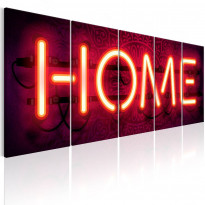 Canvas-taulu Artgeist Home Neon, eri kokoja